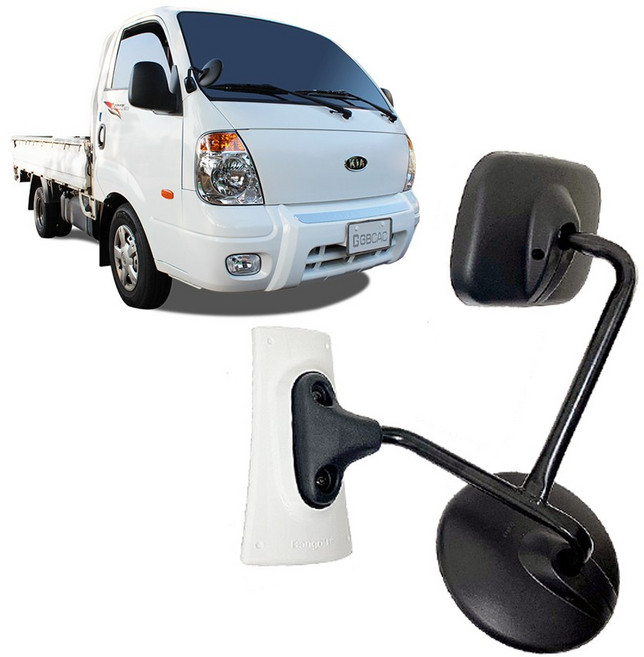 COX 부착식 탑차보조미러 봉고3 2way, 1개, 봉고3-백색