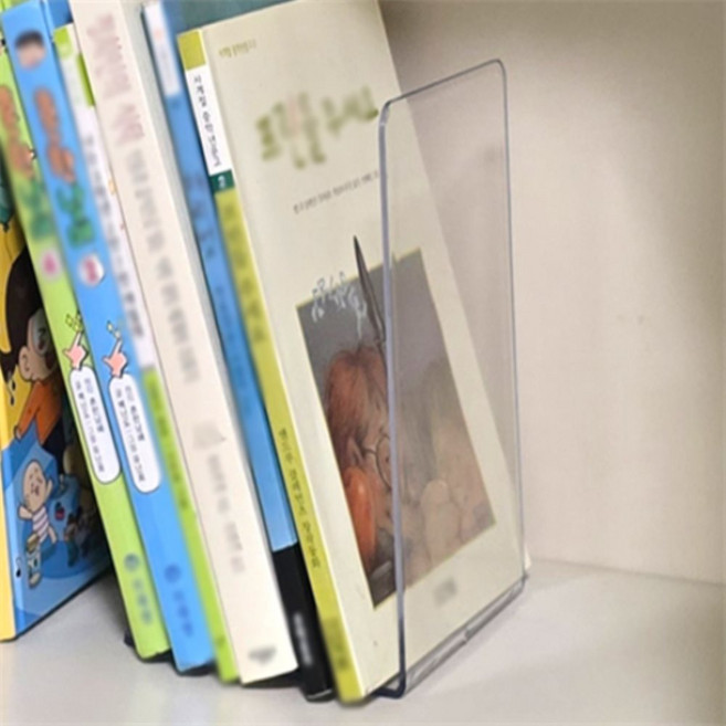 트레비아 2P 투명 L형 북엔드 주방레시피북책꽂이