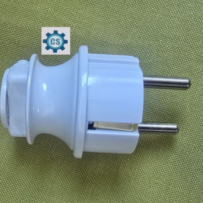 원스탑 이물질차단 접지 일자 플러그 AC, 10개