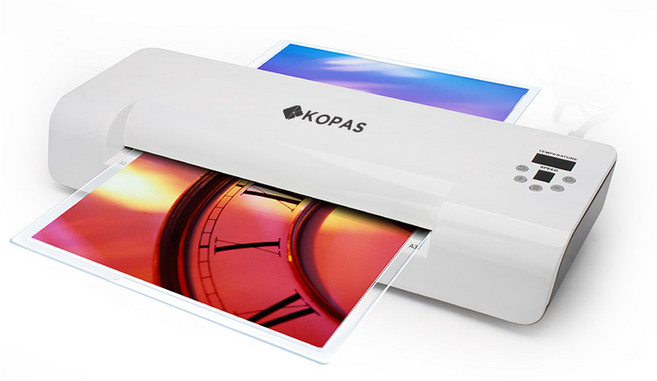 코팅기 A3 하이라미-261 A3사이즈 6롤 직접가열코팅 콜드코팅 초고속예열(1분) 온도조절 속도조절 자동역회전, 상세페이지 참조