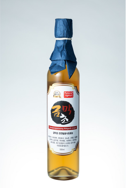 금정산성막걸리식초 발효식초 유청길 명인 500ml, 1개