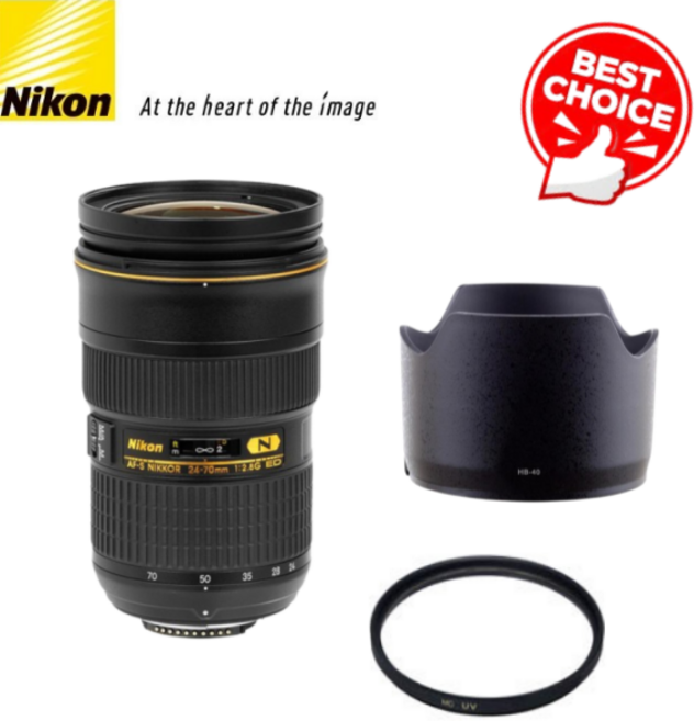 니콘 AF-S NIKKOR 24-70mm F2.8G ED/표준줌렌즈+정품후드+mcuv필터/DN