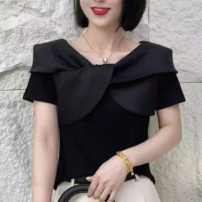 패션고리 여성 오피스룩 패션 슬림 감령 블라우스 H1143