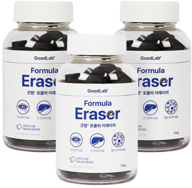 펫펫펫 강아지 눈 영양제 눈물 자국 냄새 루테인 보조제 굿랩, 눈물개선/눈건강+장건강, 3개