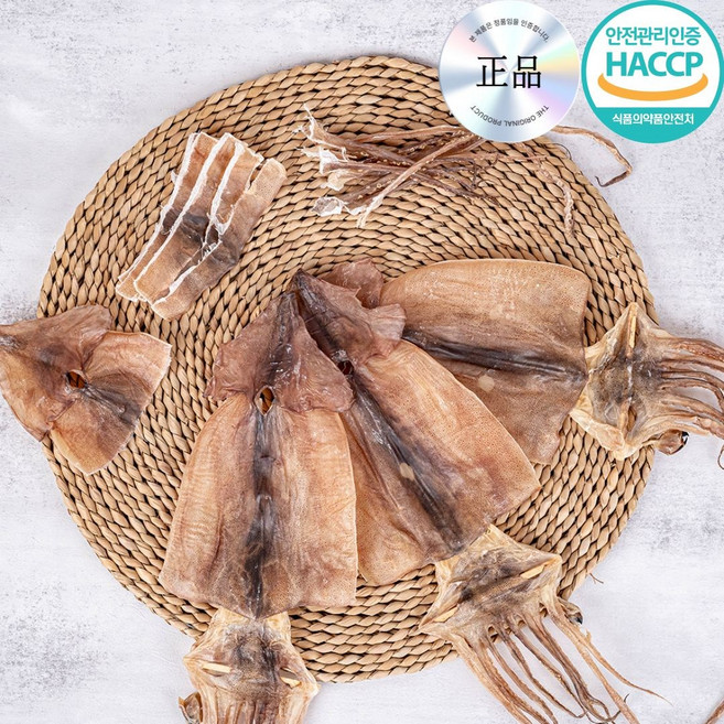 [수라수산] 쫄깃한 국산 해풍 마른 오징어, 1.2kg내외(20미), 1세트