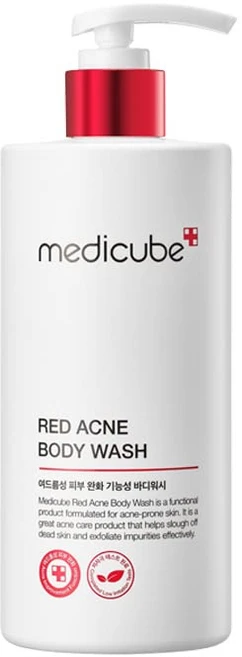 [메디큐브] 레드 바디 워시 400g [Medicube] Red Acne Body Wash 400g [병행 수입품], 1개 - 쿠팡