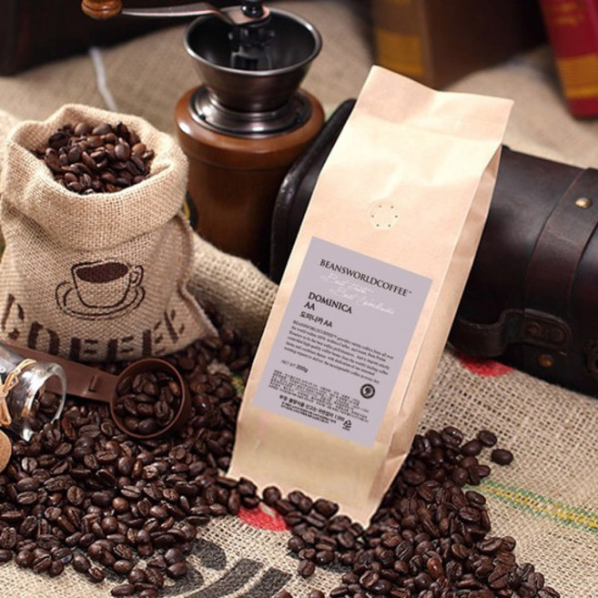 갓 볶은 도미니카 200g 원두커피, 고운분쇄(모카포트 에스프레스용), 1개