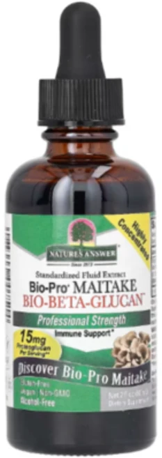 네이처스앤서 액상형 잎새버섯 바이오 베타글루칸 60ml, 1개 - 쿠팡