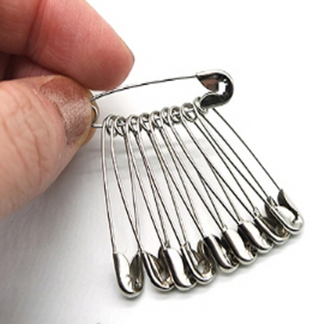 옷핀 중형 10P 커텐핀, 1개