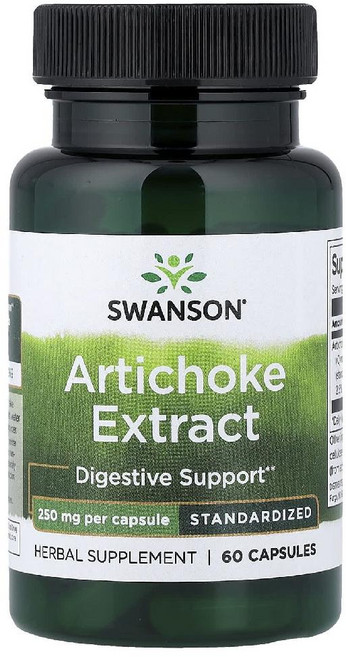 스완슨 아티초크 추출물 Artichoke Extract 250mg 캡슐 60정, 1개