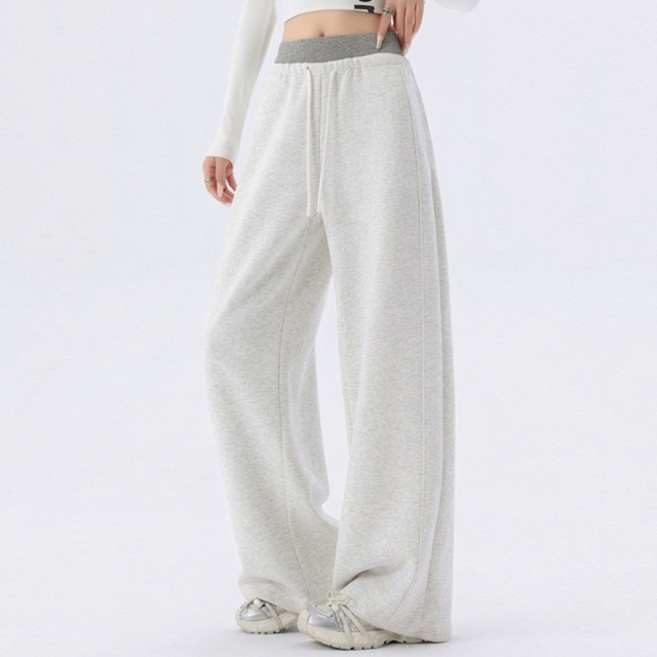 스토리원 여성 밴딩 배색 트레이닝 팬츠 WM-SSBT071