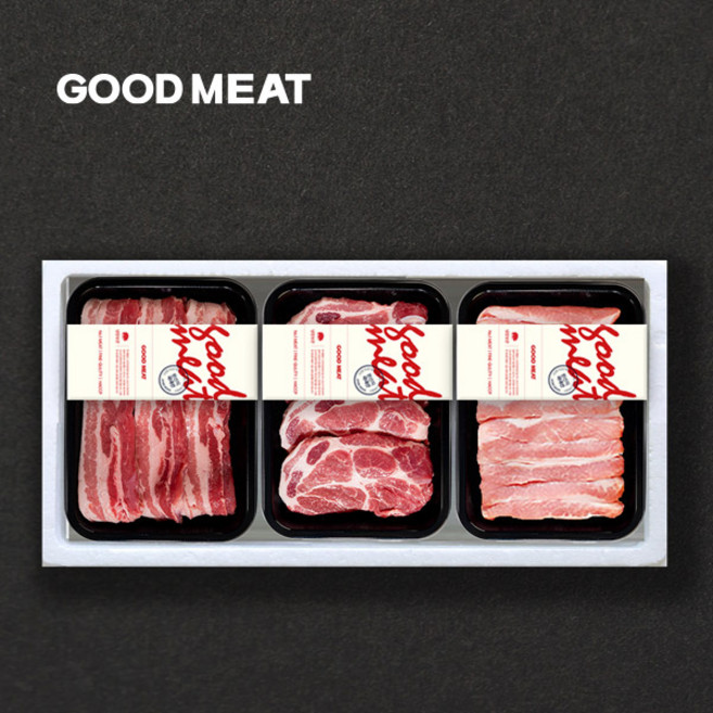 [굿미트] 프리미엄 한돈 정성담 3호 [1.2kg삼목항], 1세트, 1.2kg