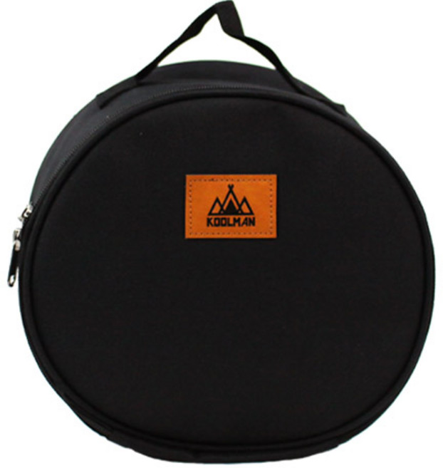 쿨맨 다용도 코펠 수납 가방 S, 01 블랙, 1단, 1개