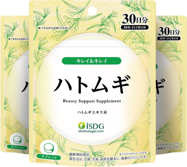 하토무기 율무 추출물 비타민E 함유 30정 3개