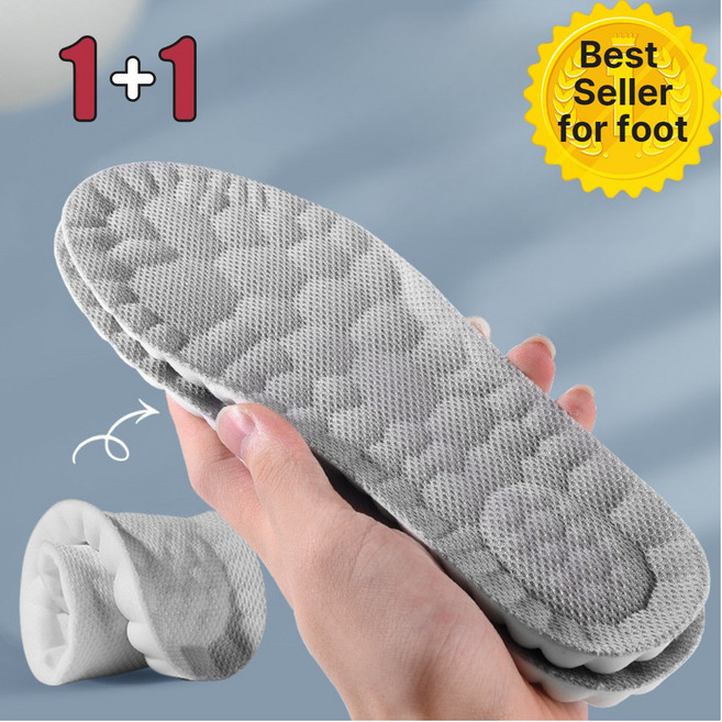 (1+1) 마미서 발편한 에어젤 메모리폼 신발깔창