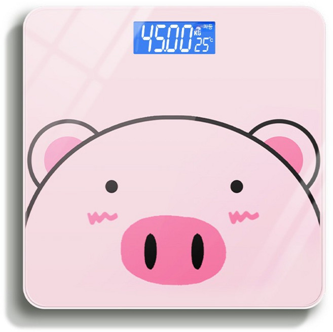 가정용 디지털 스마트 체중계 충전식 전자체중계 정확한 몸무게 측정 실내 건강관리용