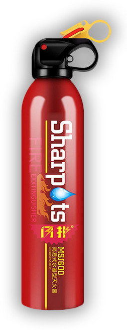 Sharpots 水基型滅火器 車用家用 小型輕巧, 1個