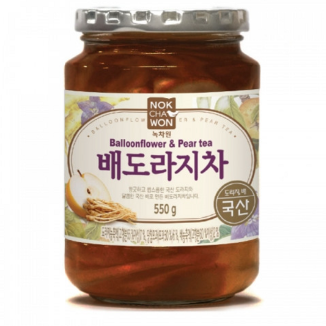 녹차원 배도라지차, 6개, 550g, 1개입