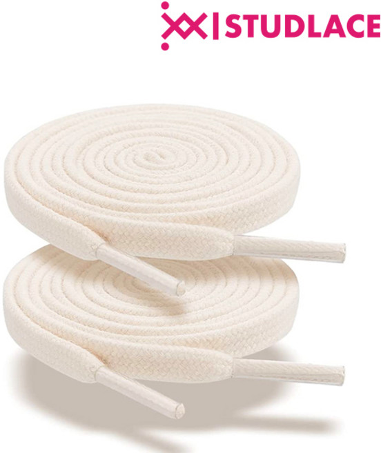 스터드레이스 덩크 에어포스 빈티지 하이탑 조던끈 크림색 아이보리 호환 신발끈 커스텀 운동화끈