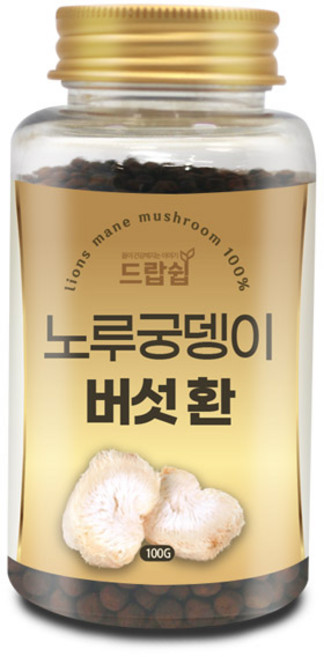 노루궁뎅이버섯환(국산) 100g(플라스틱통) 노루궁뎅이버섯 건강환 한약재 한방 약재 생식 선식 재료, 1개