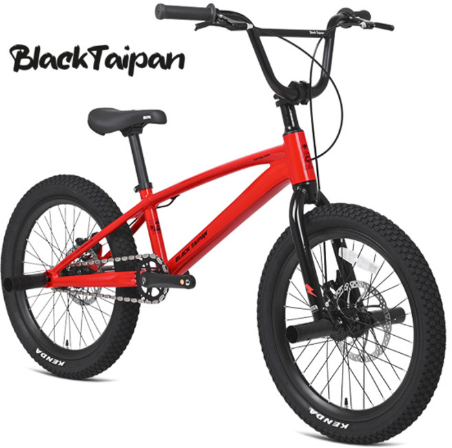 2025 블랙타이판 알루미늄 BMX 자전거 네이션 프로 묘기용 퍼포먼스, 1개, 140cm, 네이션프로 레드(디스크) 조립+U락