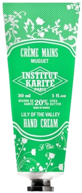 INSTITUT KARITE PARIS 巴黎乳油木 鈴蘭百合護手霜, 30ml, 1條