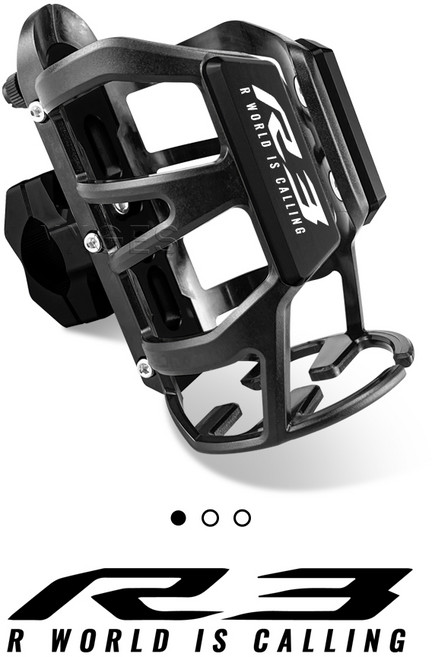 바이크 오토바이컵홀더 거치대 야마하 YZF-R7 YZF R7 YZF-R6 R6 YZF-R3 R3용 오토바이 음료수 물병 케이지 음료 홀더 물컵, 11 Black-R3