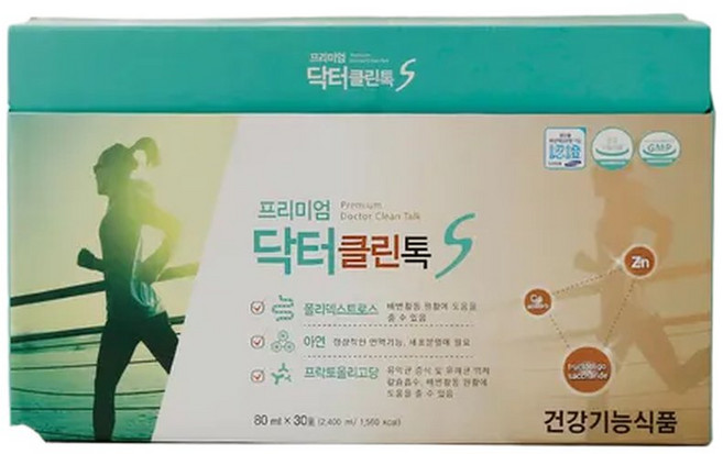 프리미엄 닥터클린톡s 30포 배변활동 원활 유익균증식, 80ml