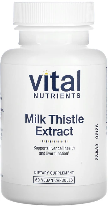 몸관리하세요 겨울입니다 Vital Nutrients 밀크시슬 추출물 250mg 베지 캡슐 60정 특별관리진행, VitalNutrients밀크시슬추출물250mg베지캡슐, 1개 - 쿠팡