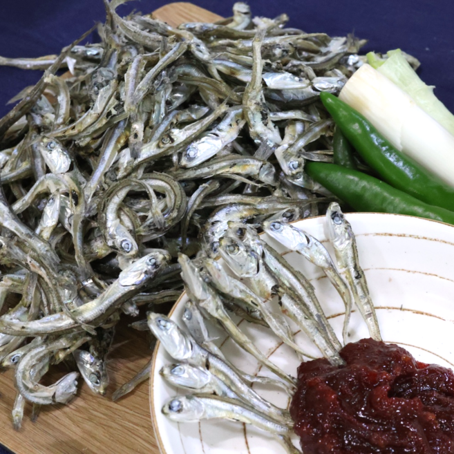 한입 사이즈 100% 국산 고추장 찍어먹는 맛있는 햇 고바 중멸치 1.5kg, 1개