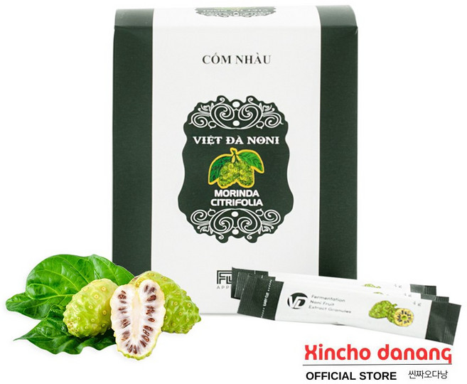 베트남 노니 30포 동결건조 노니과립 스틱형 유기농 노니분말 가루 염증 면역력 효능 [원산지:베트남산], 120g, 1박스