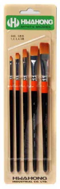 화홍 구성붓 948 5본조, 5본조(1/2/3/4/5호), 평붓, 1개