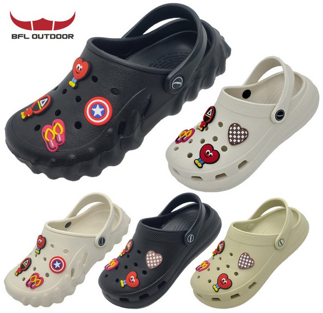 버팔로 BFL 여름 샌들 슬리퍼 겸용 공용 물놀이 남자 EVA 신발 여자 아쿠아슈즈 2213 2215