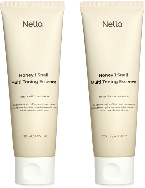 넬라 허니원스네일 멀티토닝 에센스 (스킨+로션+에센스를 한번에), 2개, 120ml