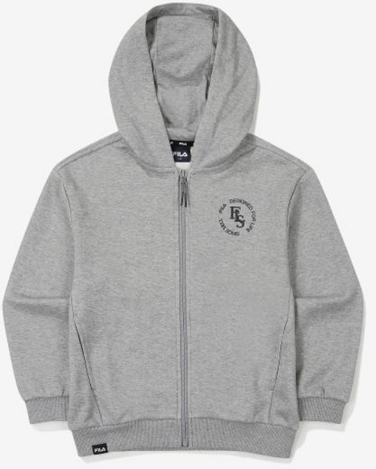 휠라키즈 ESSENTIAL 핀턱 트레이닝 후드집업 (FK2FTF3201X_LML)