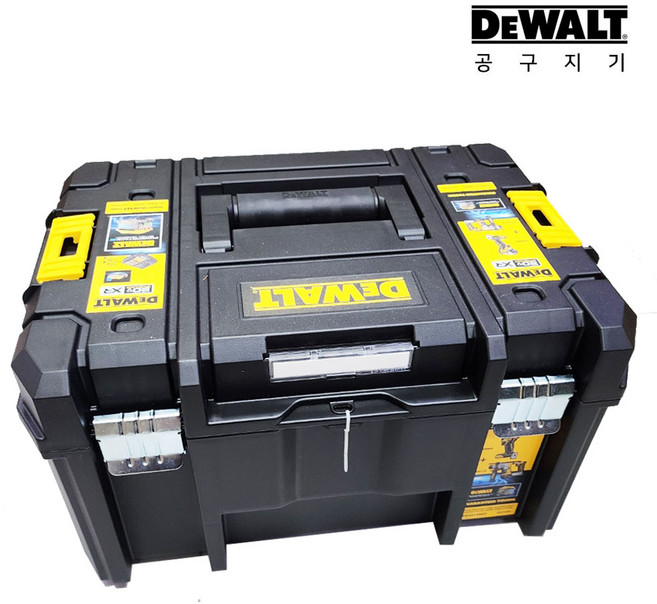 공구지기 디월트 다용도 티스텍 24cm 공구함 공구통 충전 전동드릴 그라인더 케이스, 1개