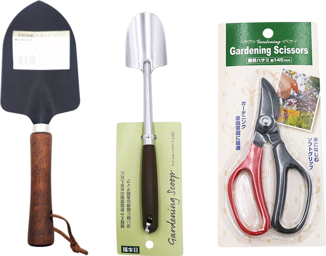 에코금속 모종삽 꽃 삽 전지 가위 3종세트 원예 소형, 1개