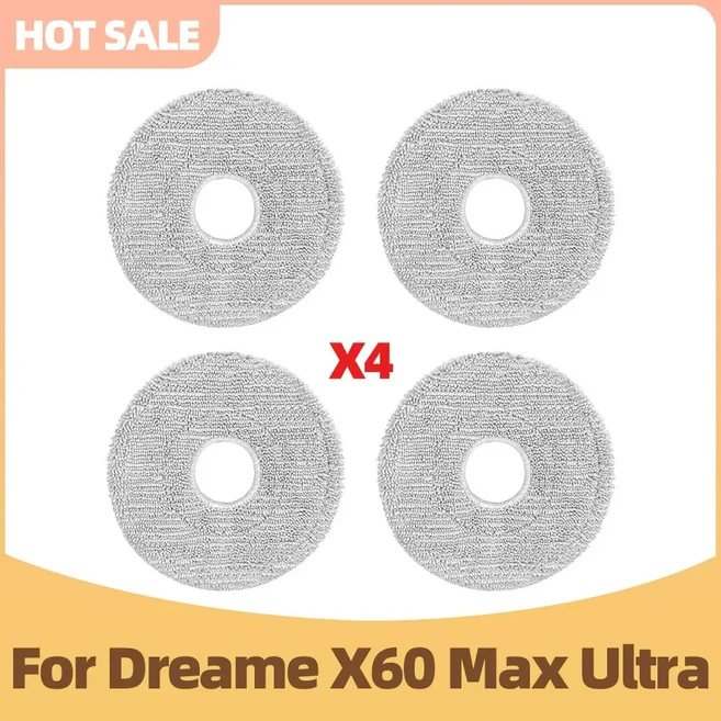 Dreame X60 Max Ultra 완전한 진공청소기 부품 사이드 브러시 먼지 봉투 천 교체 액세서리와 호환 가능, 04 4M