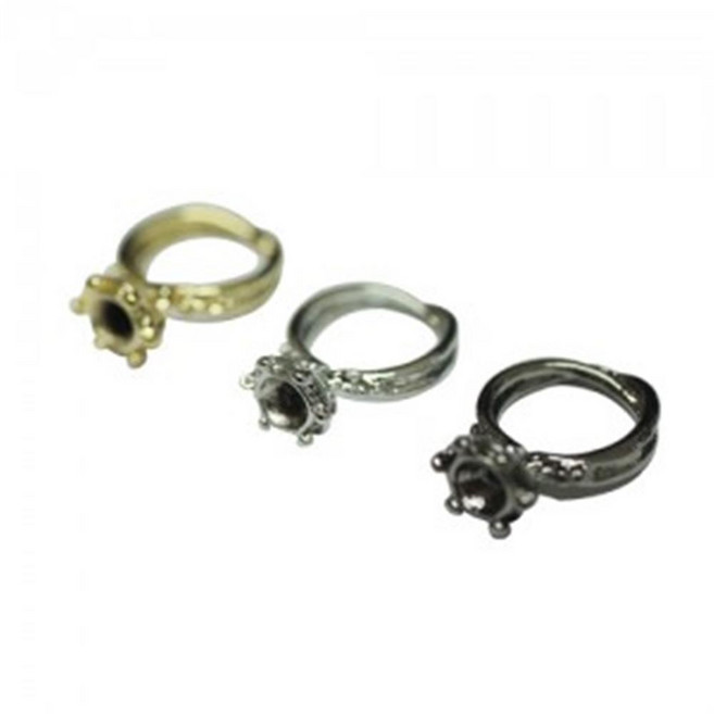 반지파츠 레진 공예 및 미니어처 겸용, A.골드(T-231)