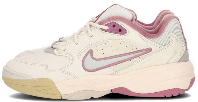 Nike A.C.E. 女 鞋 米白粉 麂皮 復古 老爹鞋 厚底 慢跑鞋 FV2485-104