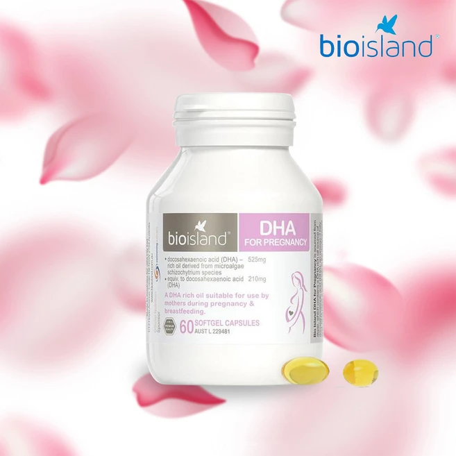 바이오아일랜드 DHA 포 프레그넌시 소프트젤 캡슐, 60정, 1개 - 쿠팡