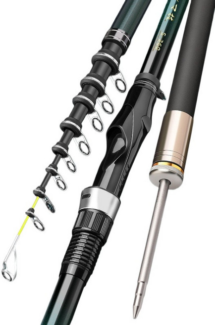 갯바위낚시대 바다찌낚시대 바다낚시대 원투낚시대 짧은 휴대용 3호 5호 탄소 초경량 초경질 찌낚시대 이소대 해수 민물 공용 낚싯대 ﻿, 3호2.7m