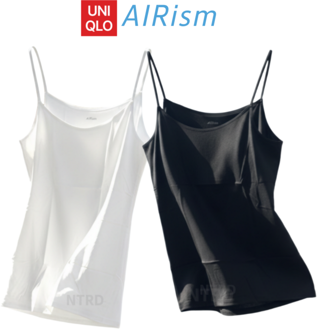 유니클로 여성 에어리즘 캐미솔 나시 이너웨어
