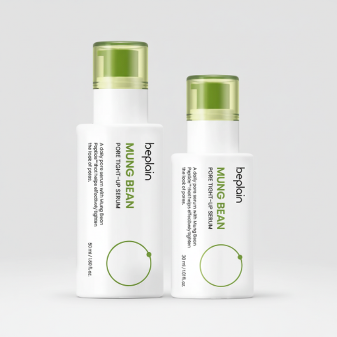 비플레인 녹두 모공 타이트업 세럼 50ml 기획 (+30ml)