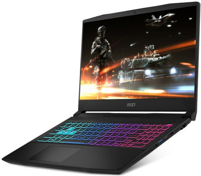 (MSI) 소드 GF66 A AI B8VF R7-8845HS (405) (DDR5 16GB/512GB/RTX4060) (64GB RAM+2TB SSD 교체+Win11H 설치), WIN11 Home, 64GB, 2TB, 블랙