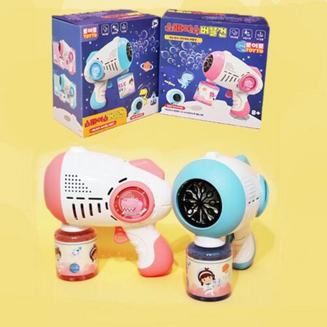 스페이스 버블건 비누방울총 10000, 1개