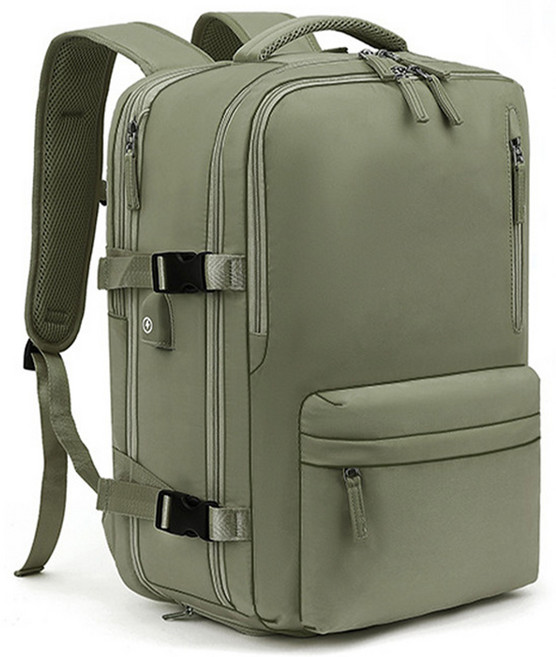 Traveler 人 大容量登機背包, 橄欖綠