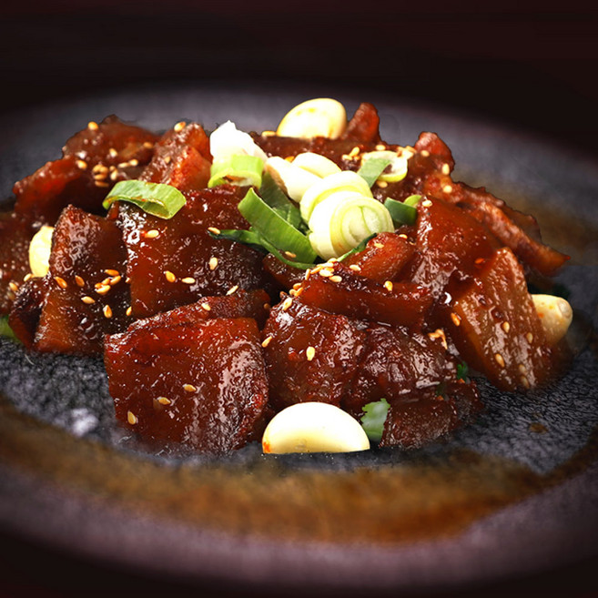 웰쉐프 매운양념 돼지껍데기 300g 국내산, 1개