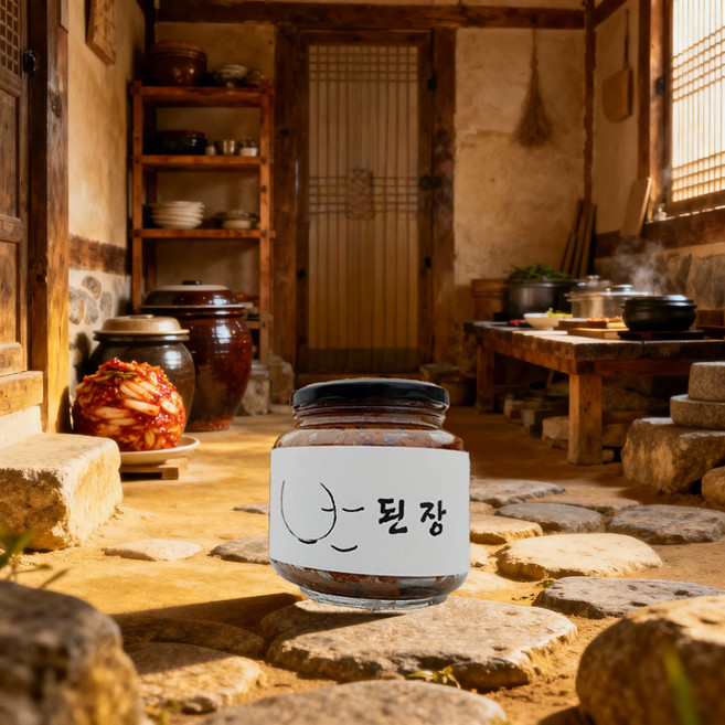 복금달 반된장 1kg 전통된장 수제된장 저염 국내산, 1개