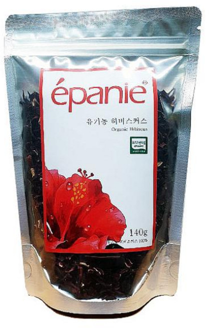 (에빠니) 유기농 히비스커스 허브차 리필팩 140g 하이비스커스 Hibiscus, 1개